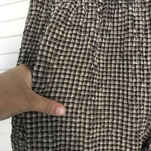 Eileen fisher linen blend crop pants petite small